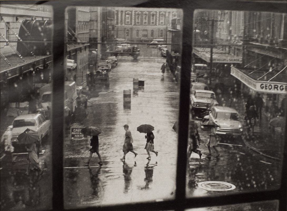 Untitled [Panama St, from Lambton Quay] from the series 'City Under Surveillance', John Daley, 1969. Vintage 10