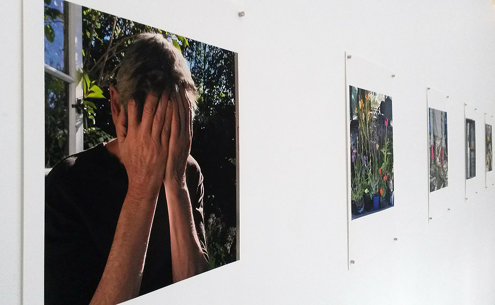 Installation photo of Medical Daydreams exhibition of photographs by Mary Macpherson, Photospace Gallery art photography Wellington New Zew Zealand