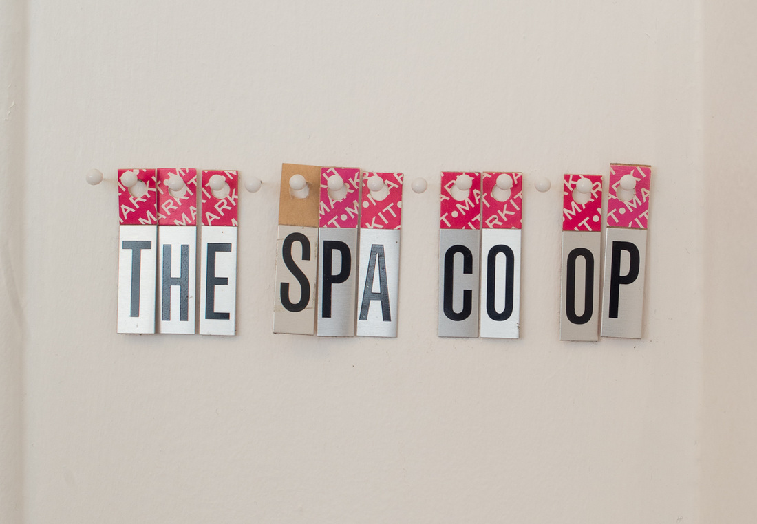 PHOTOSPACE anagram art installation - the spa co op