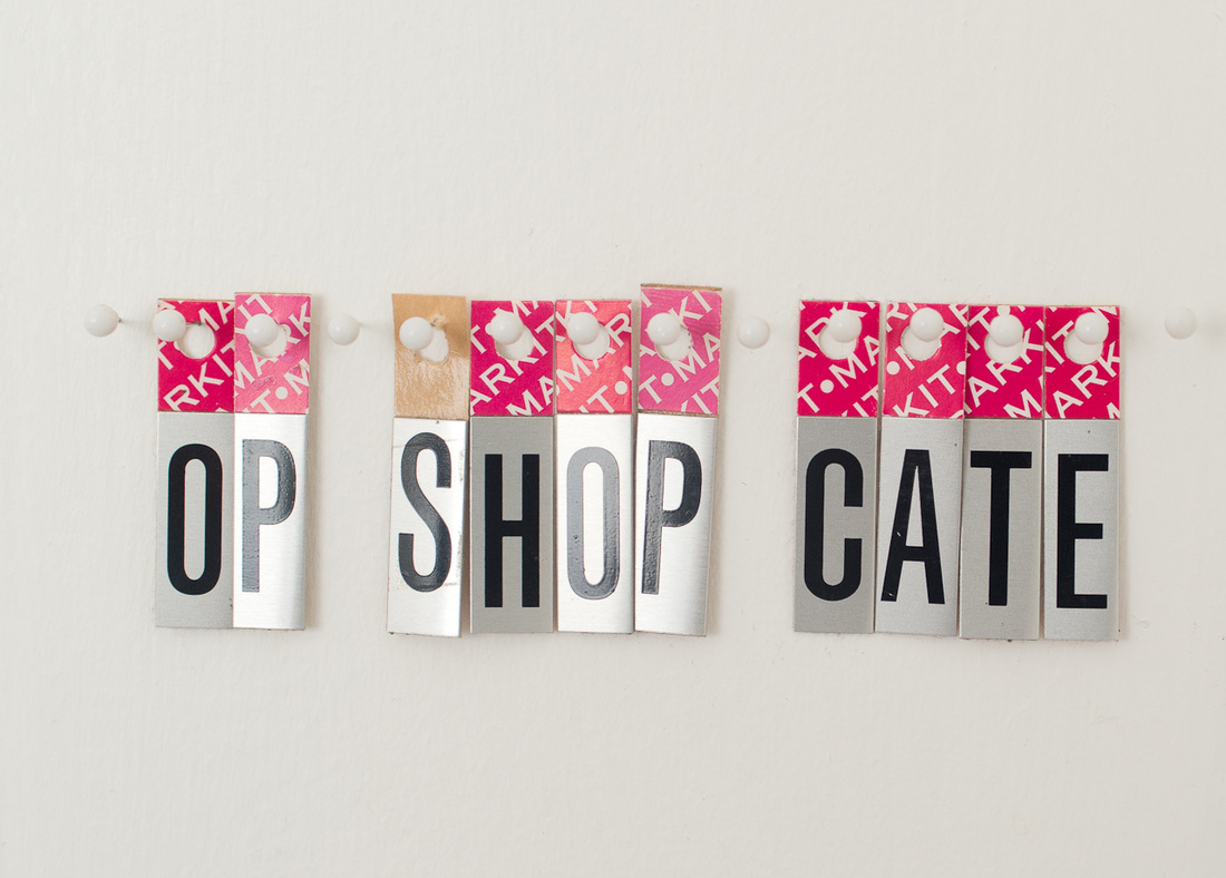op shop Cate, anagram of Photospace