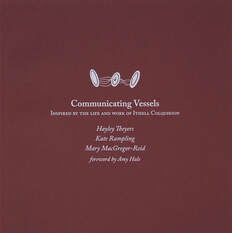 photobook 'Communicating Vessels' published by the aothors hayley Theyers, Kate rampling, Mary Macgregor-Reib, foreword by Amy Hale, Ithell Colquohoun inspired photograpphic artworks, 2021 photography book contemporary New Zealand photography, photobook Aotearoa New ZealandPicture