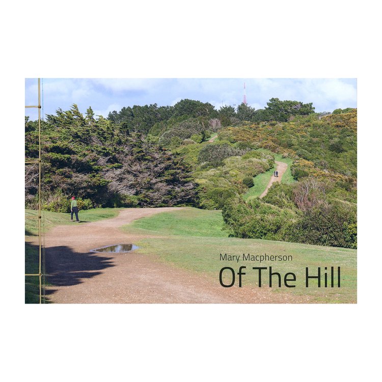 Of the Hill front cover, photobook by Mary Macpherson, Photo links to Mary Macpherson's site