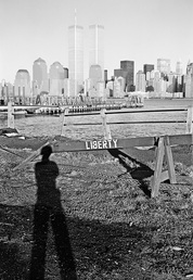 'Liberty State Park, Jersey City, NJ 07305, 1993' - photo: Gretchen So, World Trade Center, Twin Towers, photography exhibition at Photospace Gallery Wellington New Zealand September 11th 2014