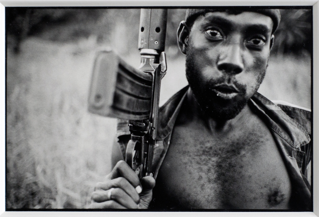 Photo by Bryn Evans, Bougainville, BRA,  war photography, Mr Pip, Bougainville Revolutionary Army soldier