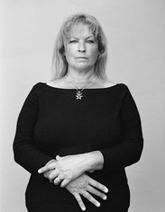 'Michelle, 2011' portrait, Jan Young photography exhibition 'between' Photospace Gallery October-November 2014, portrait black and wite, New Zealand fine art photography