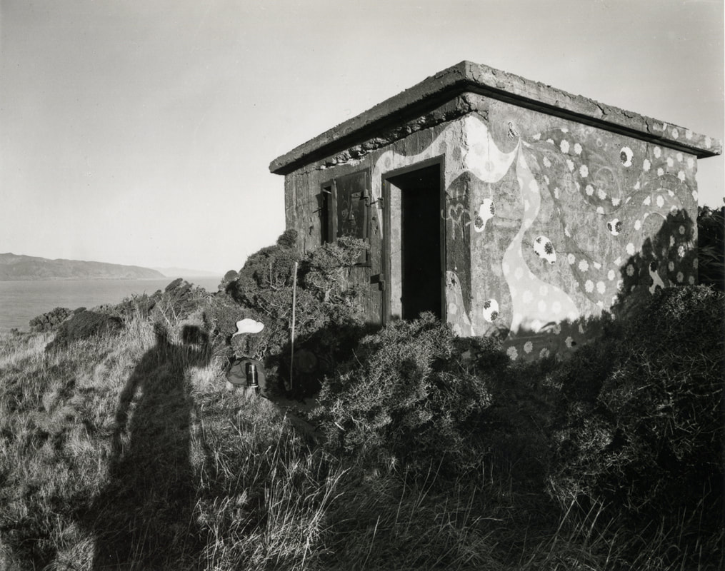 Andrew Ross - Bunker, Red Rocks, 6/5/2020, what I've done in the lockdown, silver gelatin large format photography, photography during the covid-19 lockdown in New Zealnd, Photospace Gallery contemporary New Zealand photography wellington nz, a month of sundays online exhibition, Levin Horowhenua during Covid-19 lockdown Alert Level 4
