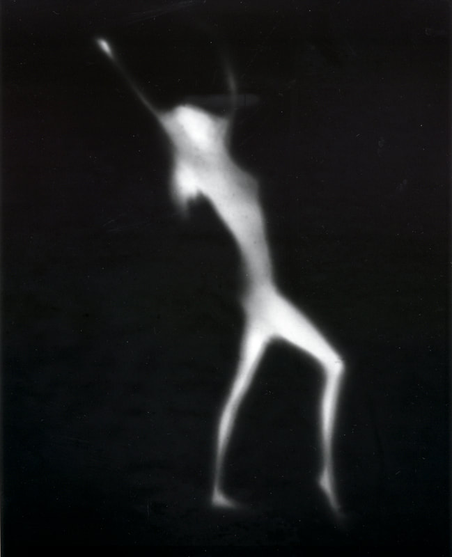Heinz Sobiecki - Dance series, 2020. Unique print on positive paper from 1970s negative, Photospace Gallery Contemporary NZ Photography Wellington New Zealand