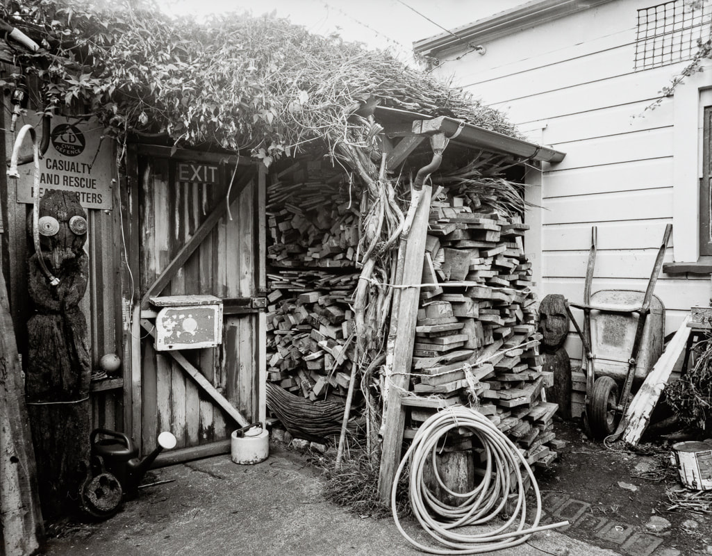 Andrew Ross - Filled the woodbox, 12-4-2020,, what Ive done in the lockdown, silver gelatin large format photography, photography during the covid-19 lockdown in New Zealnd, Photospace Gallery contemporary New Zealand photography wellington nz, a month of sundays online exhibition, Levin Horowhenua during Covid-19 lockdown Alert Level 4, firewood