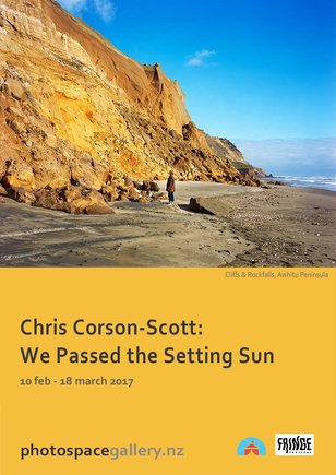 Chris Corson-Scott: We Passed the Setting Sun, photography exhibition at Photospace Gallery Wellington February 2017, Photival Festival, Fringe 2017
