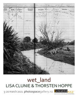 Image from wet_land - Lisa Clunie and Thorsten Hoppe, Photospace Gallery contemporary New Zealand photography